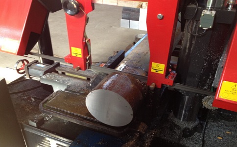 平昌卧式带锯床加工时出现明显振荡如何排查？